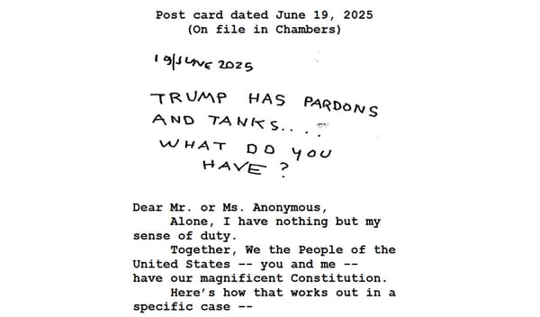 Judge slams regime for stomping on the First Amendment on its path to autocracy